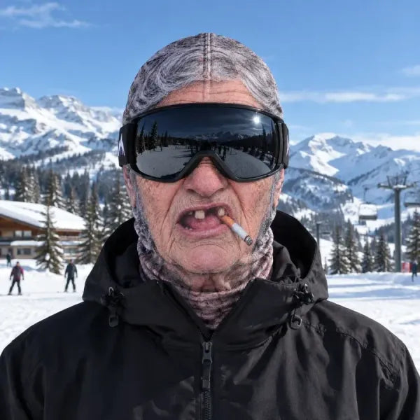 🧣Funny Face Ski Mask❄️ – 🔥Warm German Velvet Fabric for Cold Weather Protection