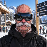 Smoking White Mustache